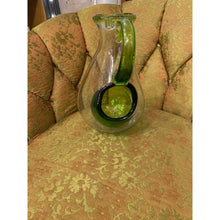Load image into Gallery viewer, Hand Blown Glass Pitcher With Ice Chamber 60oz
