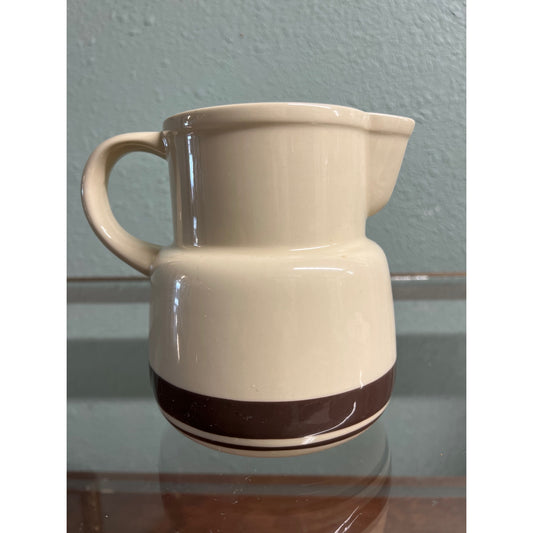 1970s McCoy Italian Stoneware Water Pitcher