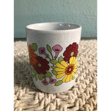 Load image into Gallery viewer, MCM Flowered Stoneware Coffee Mug
