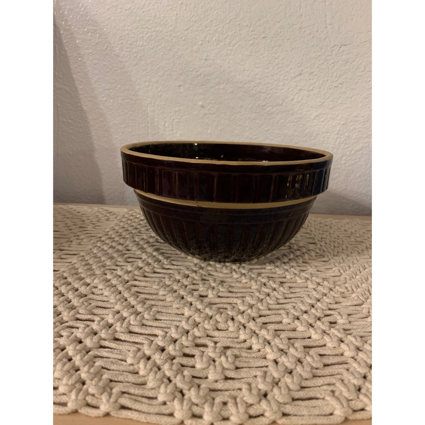Vintage USA Stoneware Mixing Bowls