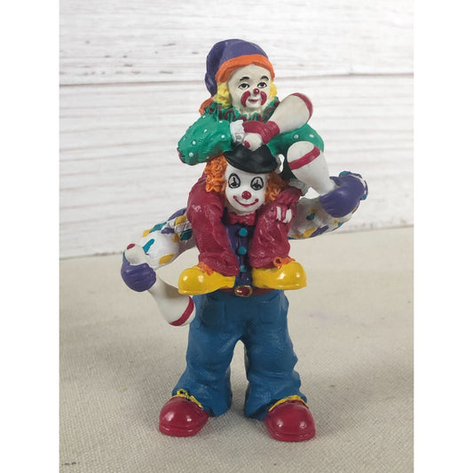 1998 B.C. Inc. Clown on a Clowns Shoulder Figurine #430