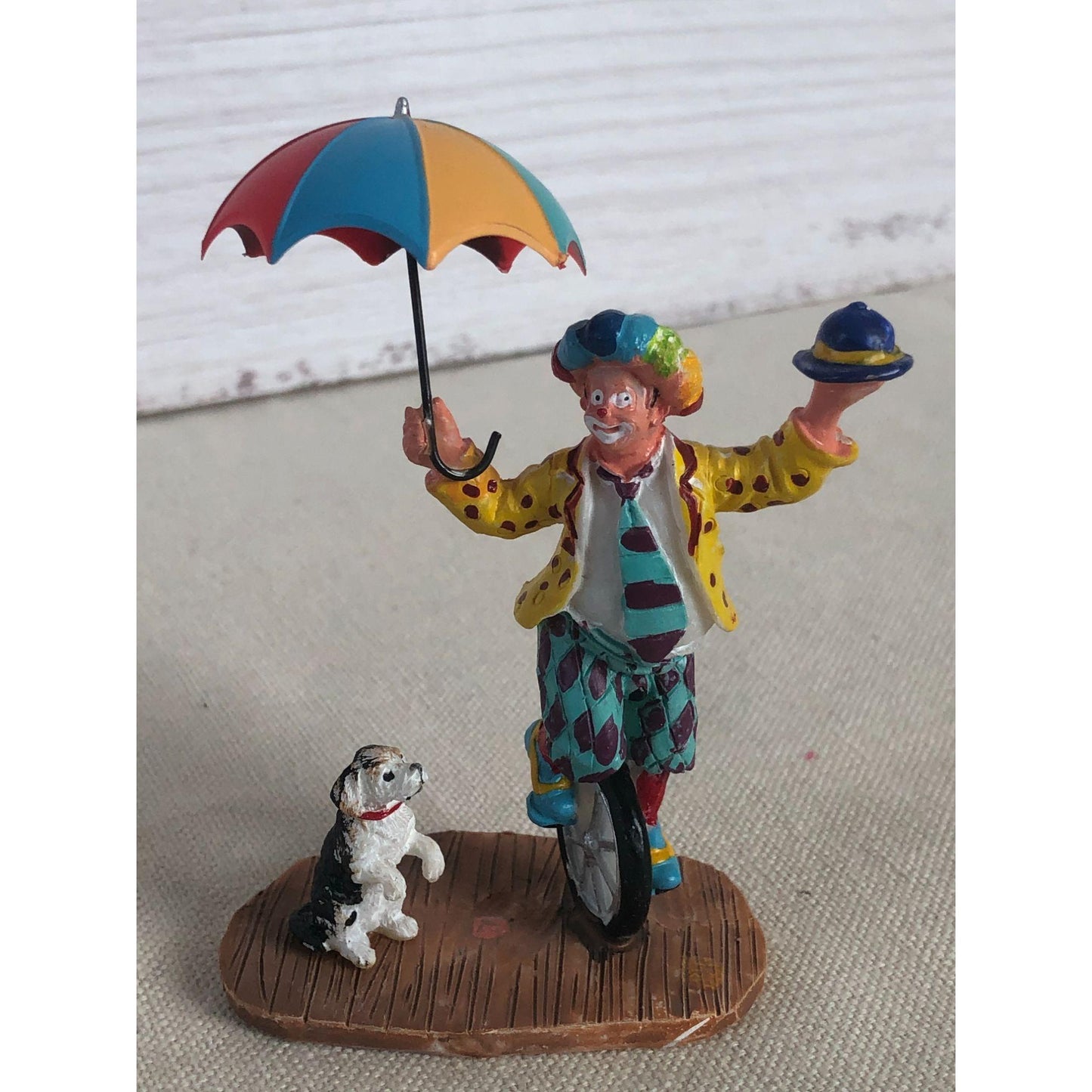 2008 Lemax Unicycle Clown SKU 82504 Retired 2015