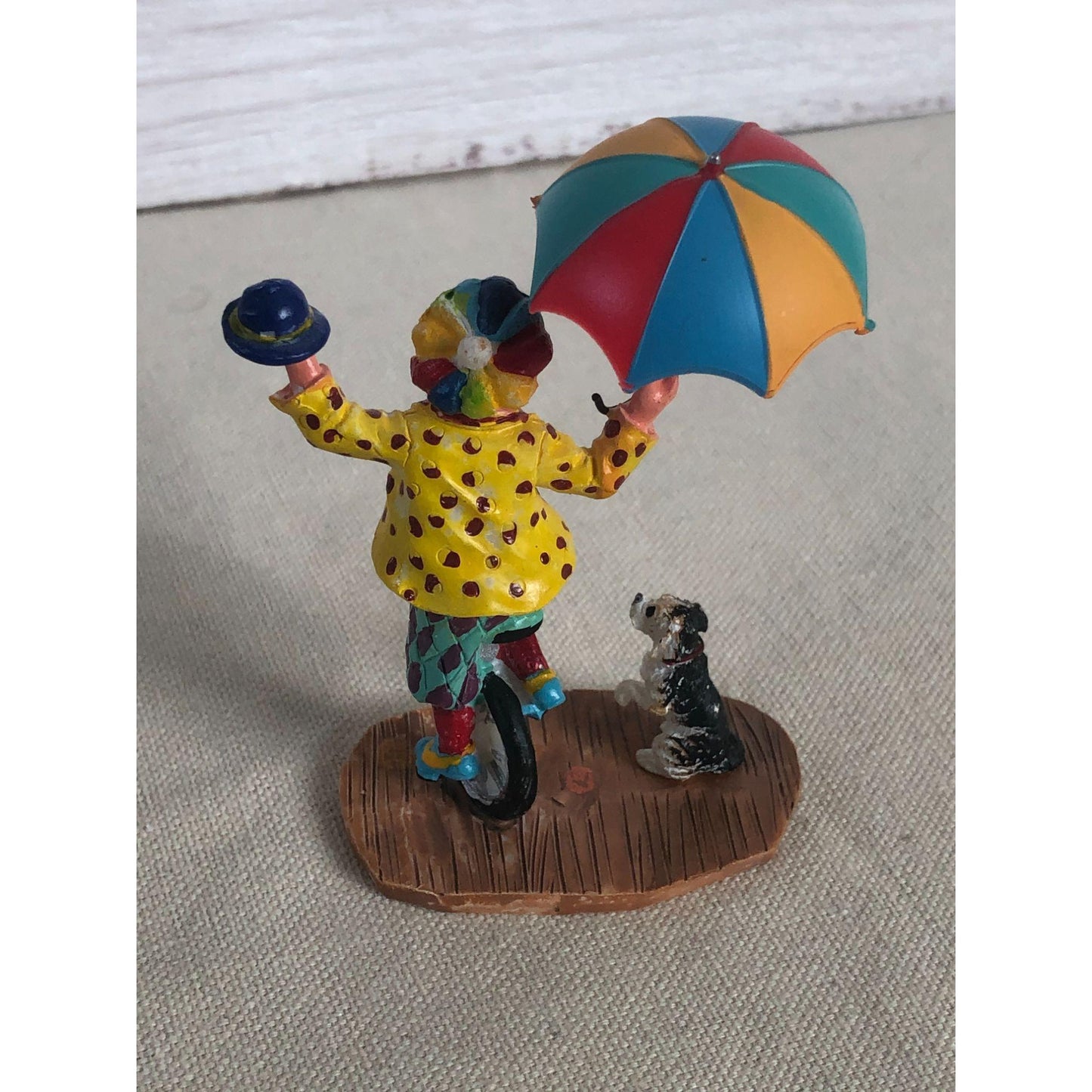 2008 Lemax Unicycle Clown SKU 82504 Retired 2015