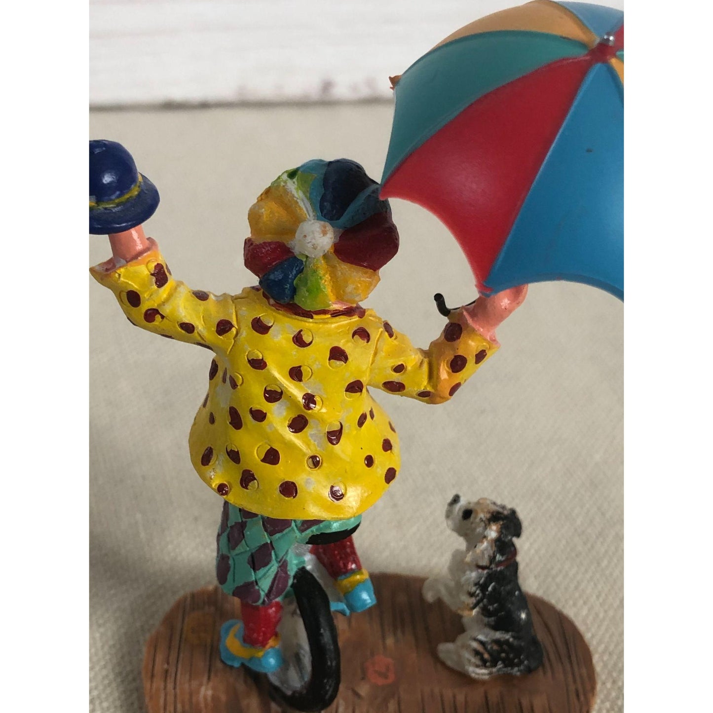 2008 Lemax Unicycle Clown SKU 82504 Retired 2015