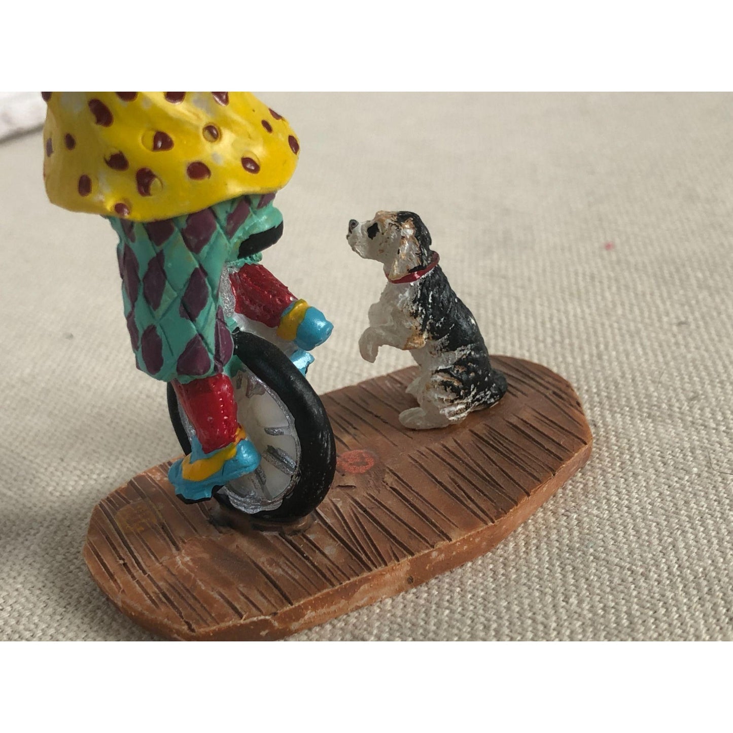 2008 Lemax Unicycle Clown SKU 82504 Retired 2015