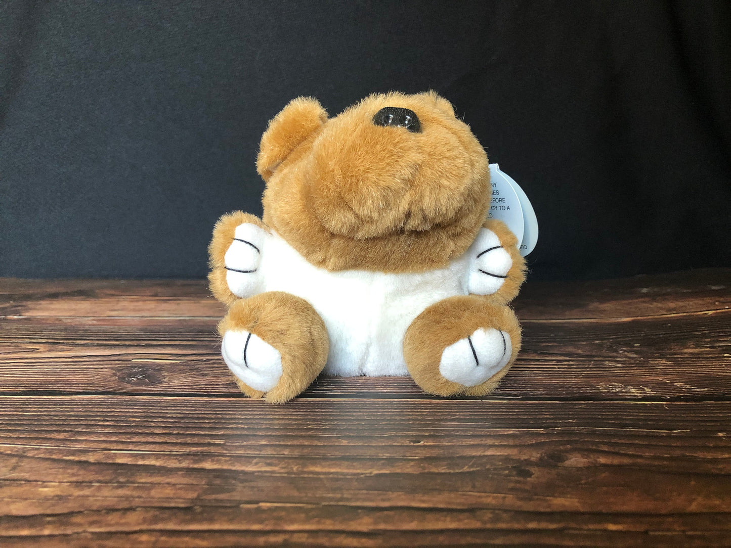 1997 Purr-fection Cushy Critter by MJC. Baby Bulldog Named "Spike", MJC Syle #2859
