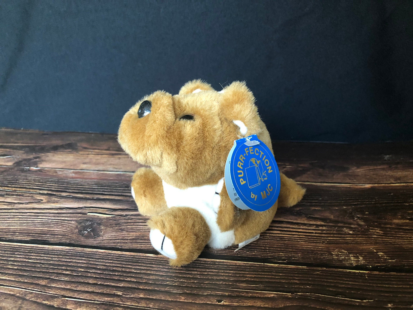 1997 Purr-fection Cushy Critter by MJC. Baby Bulldog Named "Spike", MJC Syle #2859