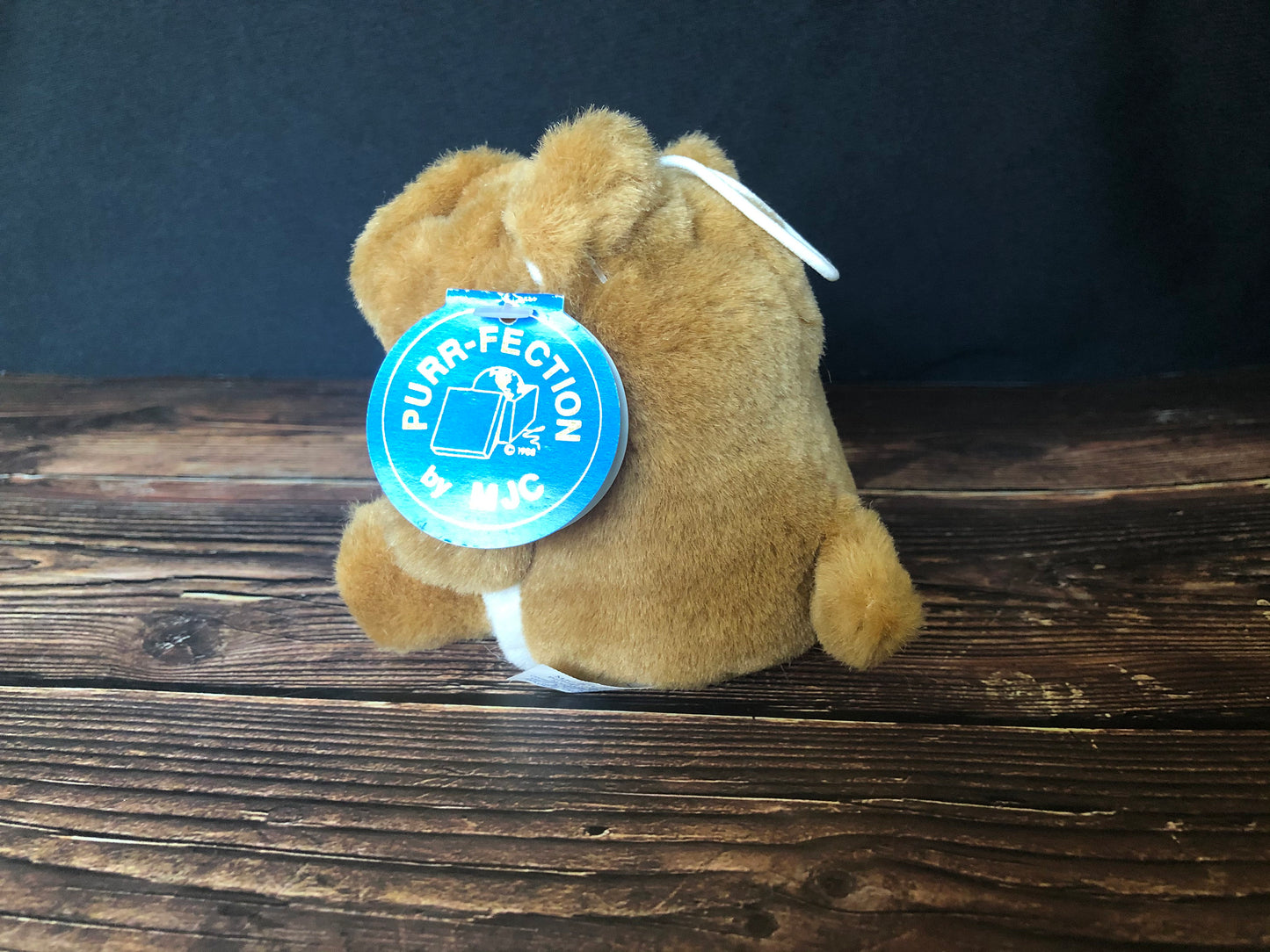 1997 Purr-fection Cushy Critter by MJC. Baby Bulldog Named "Spike", MJC Syle #2859