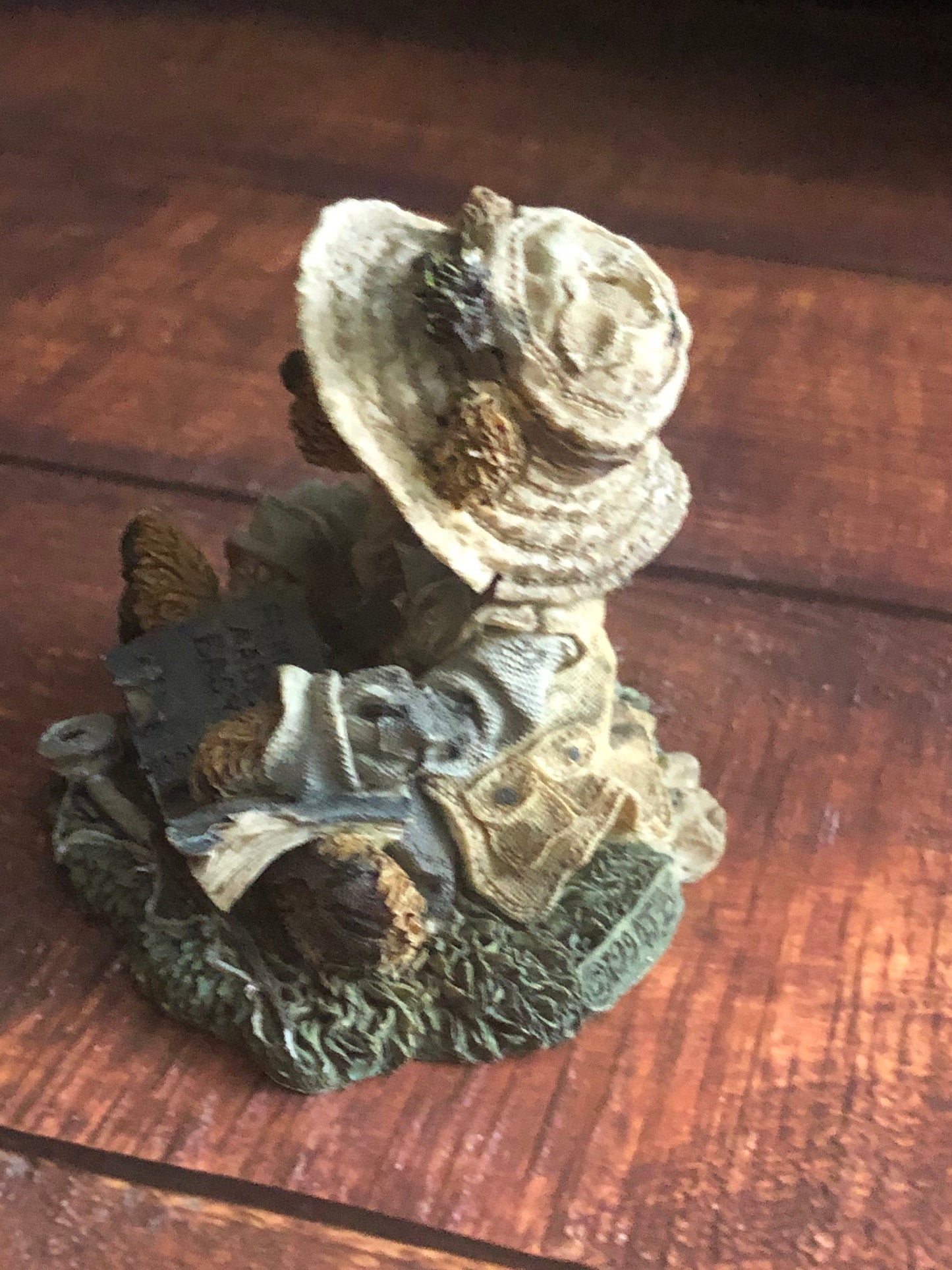1994 Boyds Bears and Friends the Bearstone Collection Style 2249-06 Otis...The Fisherman
