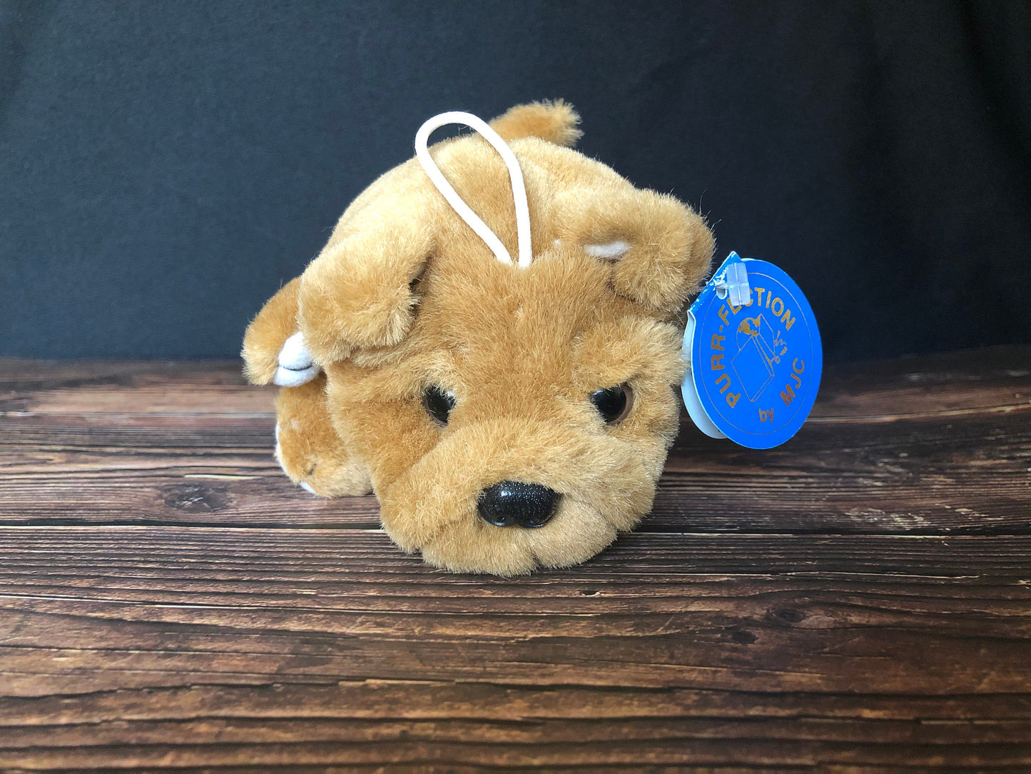 1997 Purr-fection Cushy Critter by MJC. Baby Bulldog Named "Spike", MJC Syle #2859