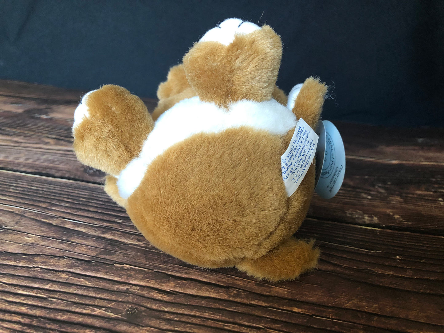 1997 Purr-fection Cushy Critter by MJC. Baby Bulldog Named "Spike", MJC Syle #2859