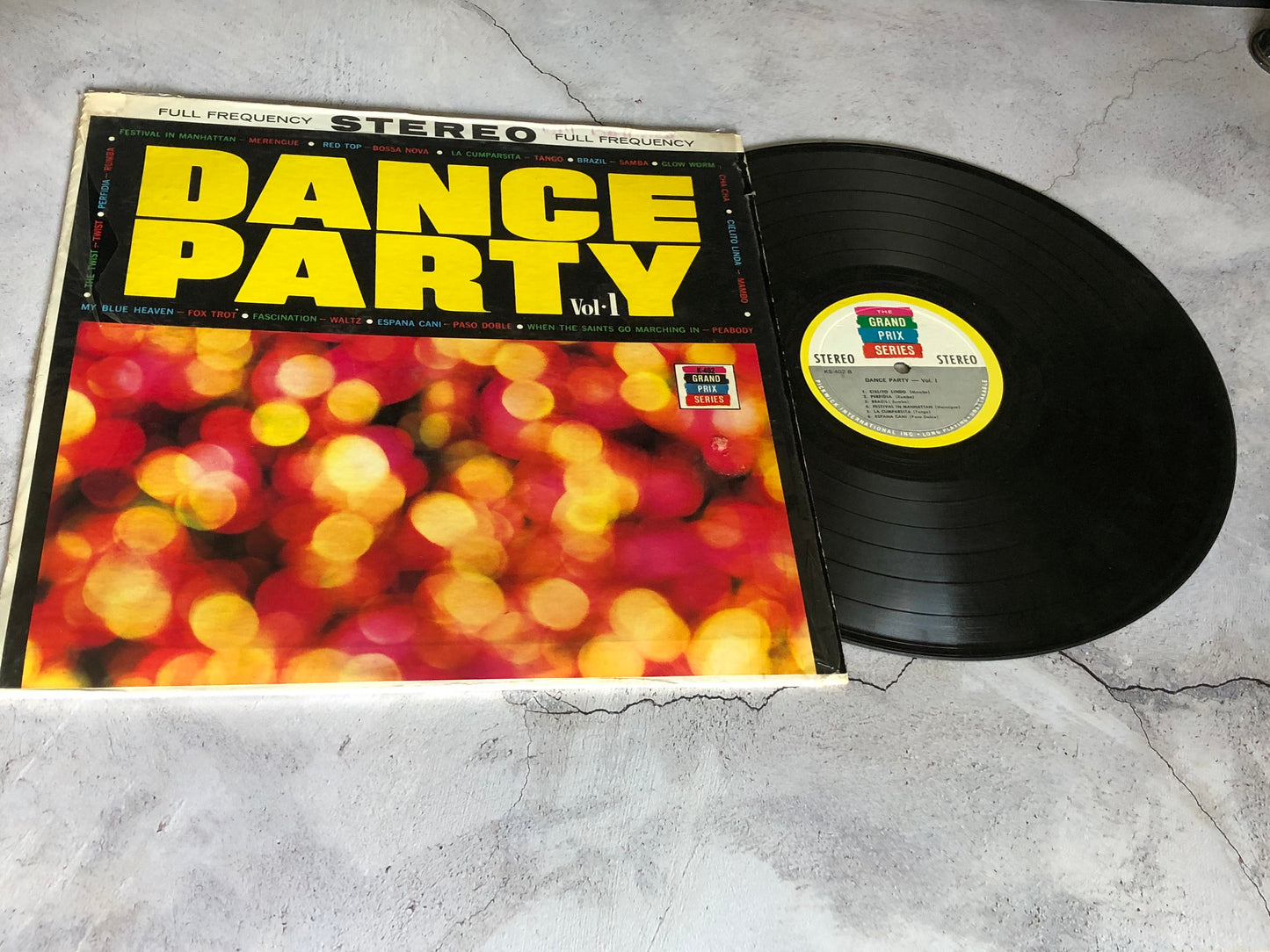1965 Pickwick International Inc. Dance Party Vol 1 LP Record Album Vinyl