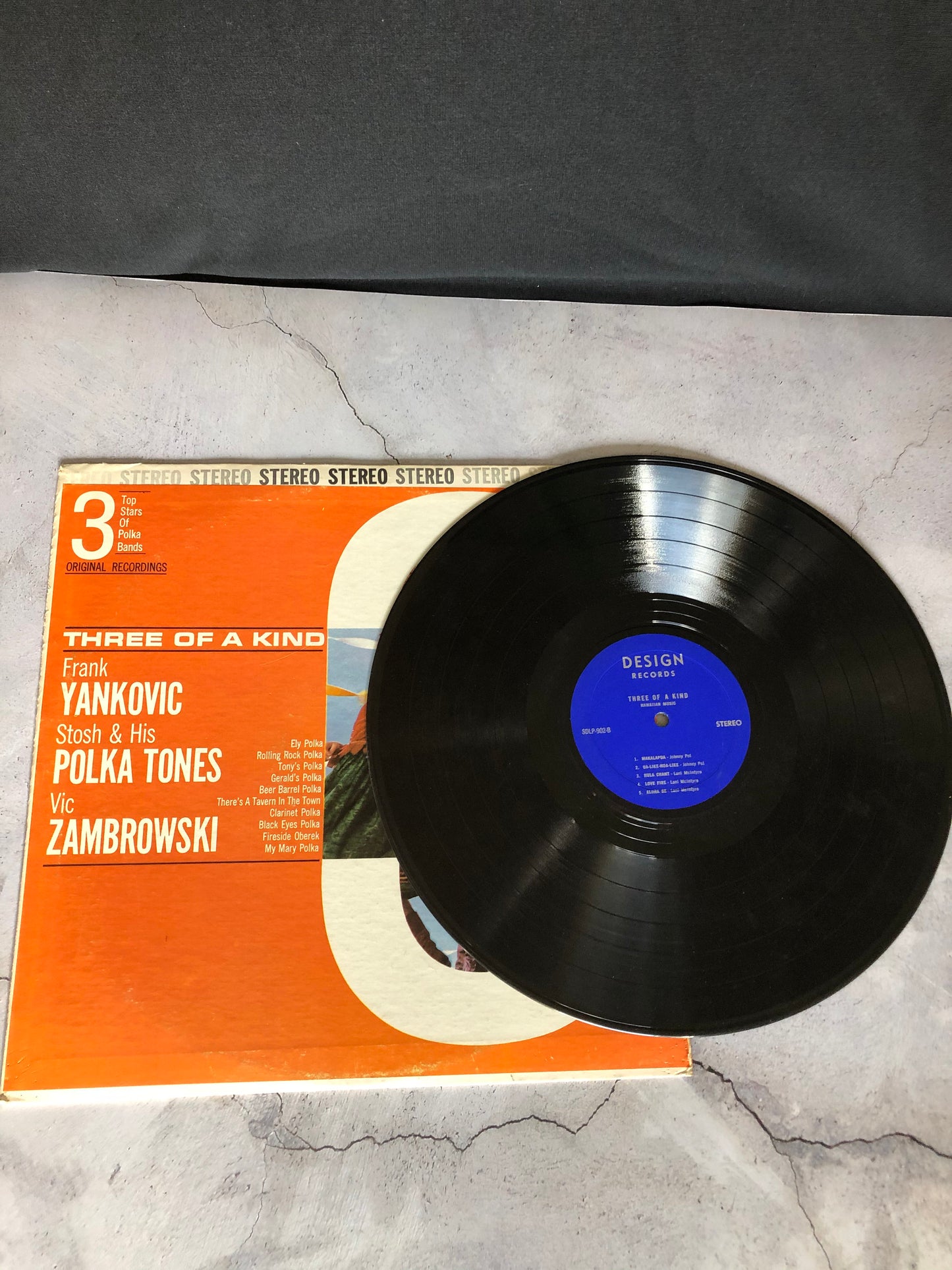 1964 Pickwick International Inc Three Of A Kind 3 Top Stars Of Polka Bands Vinyl LP Record Album Vinyl