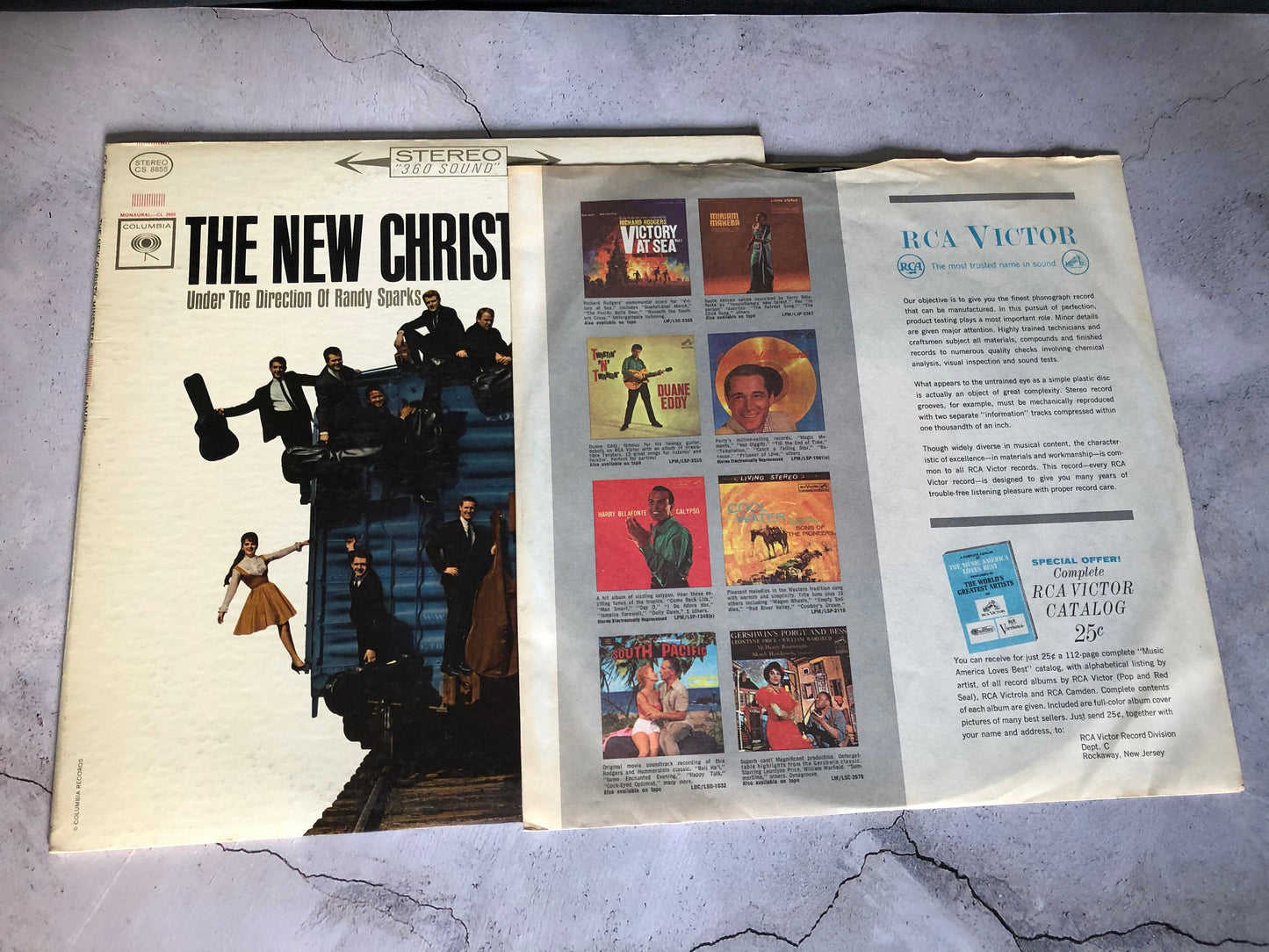 1963 Columbia The New Christy Minstrels Under the Direction of Randy Sparks - Ramblin LP Record Album Vinyl