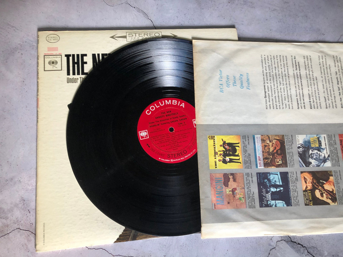 1963 Columbia The New Christy Minstrels Under the Direction of Randy Sparks - Ramblin LP Record Album Vinyl