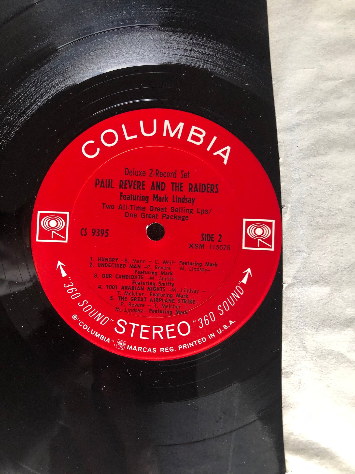 1969 Columbia Paul Revere & The Raiders Featuring Mark Lindsay - Two all-Time Great Selling LP's/One Great Package LP Record Album Vinyl