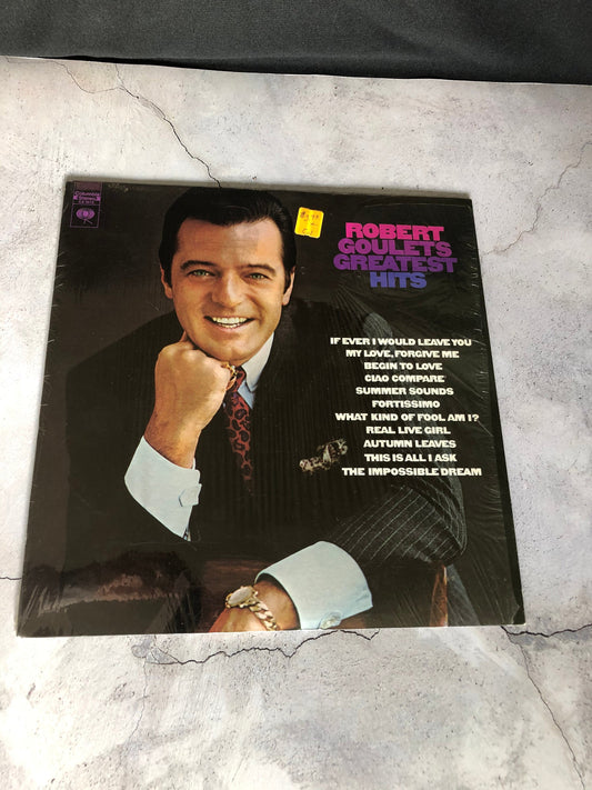 1969 Columbia Robert Goulet - Robert Goulet's Greatest Hits LP Record Album Vinyl