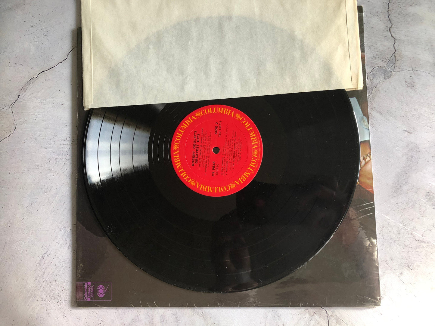 1969 Columbia Robert Goulet - Robert Goulet's Greatest Hits LP Record Album Vinyl