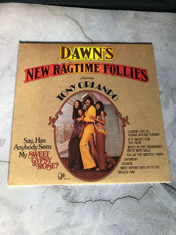 1974 Bell Dawn's New Ragtime Follies Featuring Tony Orlando LP Record Album Vinyl