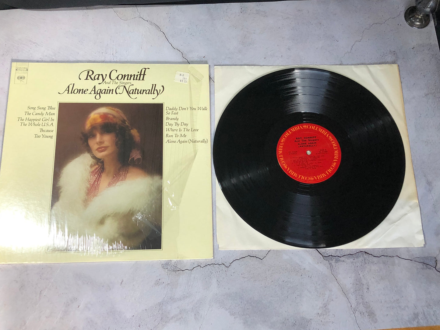 1972 Columbia Ray Conniff And The Singers Alone Again Naturally LP Record Album Vinyl