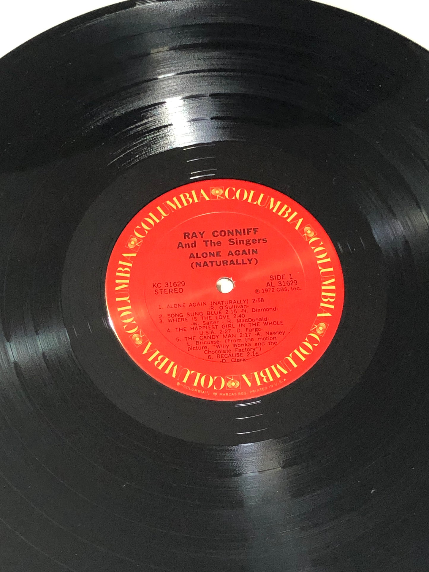 1972 Columbia Ray Conniff And The Singers Alone Again Naturally LP Record Album Vinyl