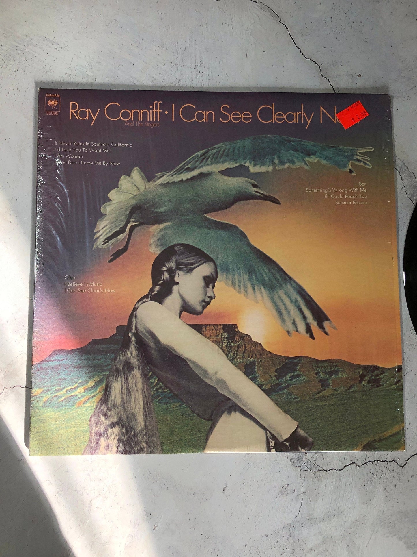 1973 Columbia Ray Conniff. I Can See Clearly Now Vinyl LP Record Album Vinyl