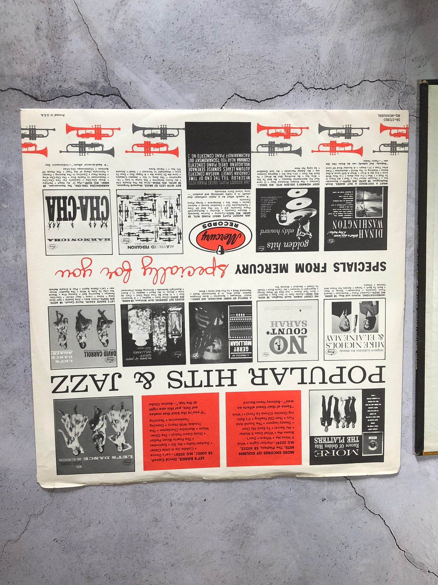 1961 Mercury Brook Benton Golden Hits LP Record Album Vinyl