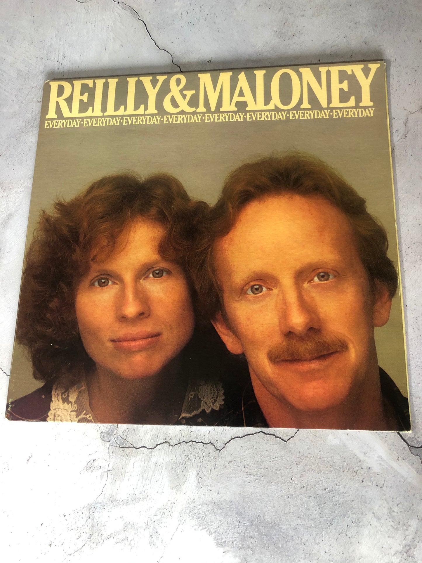 1980 Freckle Records Reilly & Maloney Everyday Vinyl LP Record Album Vinyl