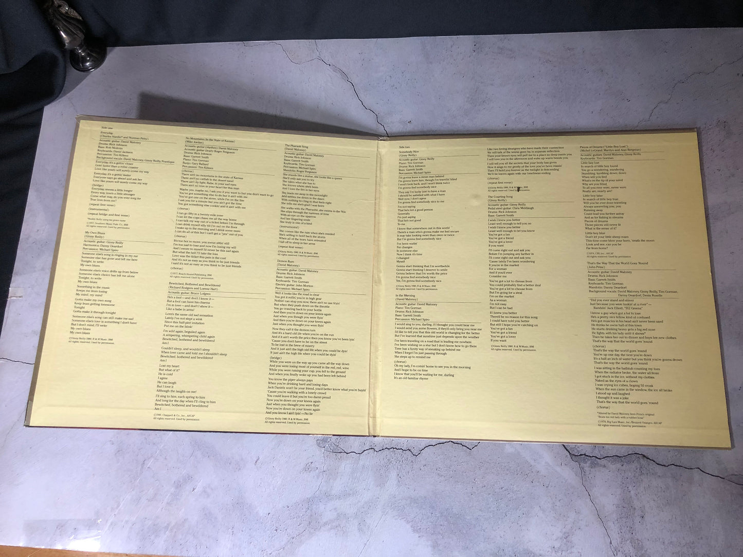 1980 Freckle Records Reilly & Maloney Everyday Vinyl LP Record Album Vinyl