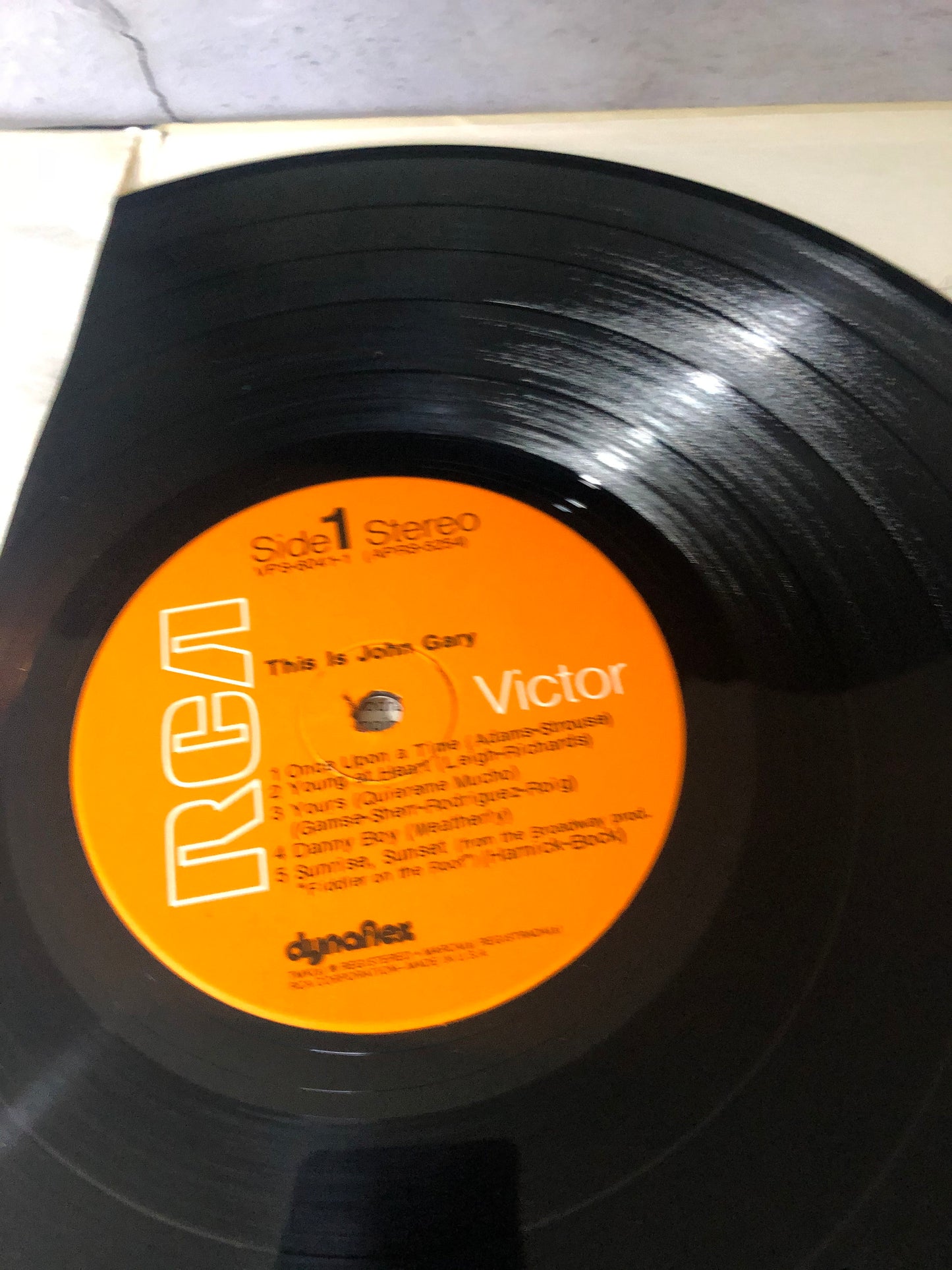 1971 RCA Victor John Gary This Is John Gary LP Record Album Vinyl