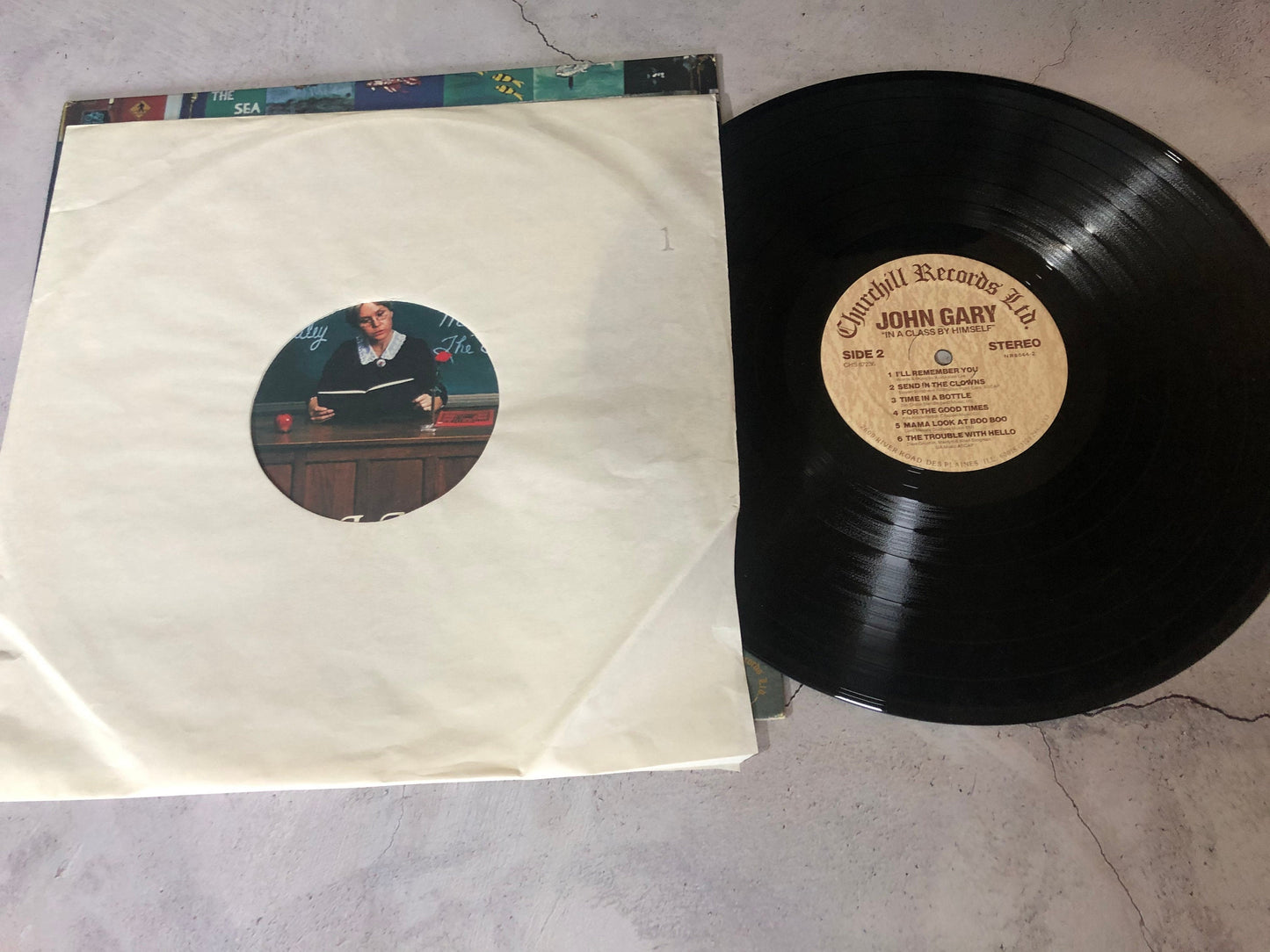1977 Churchill Records LTD. John Gary In A Class By Himself LP Record Album Vinyl
