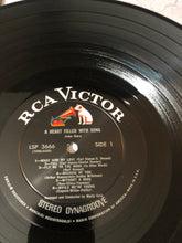 Load image into Gallery viewer, 1966 RCA Victor Dynagroove Recording John Gary A Heart Filled With Song LP Record Album Viny
