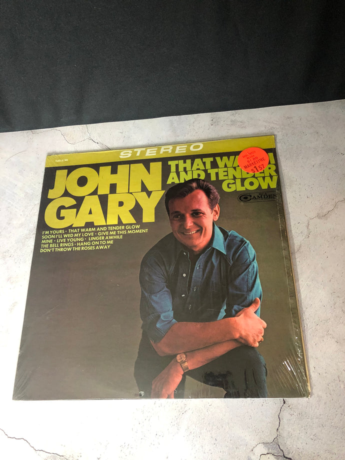1968 RCA Camden John Gary That Warm and Tender Glow Record Album Vinyl