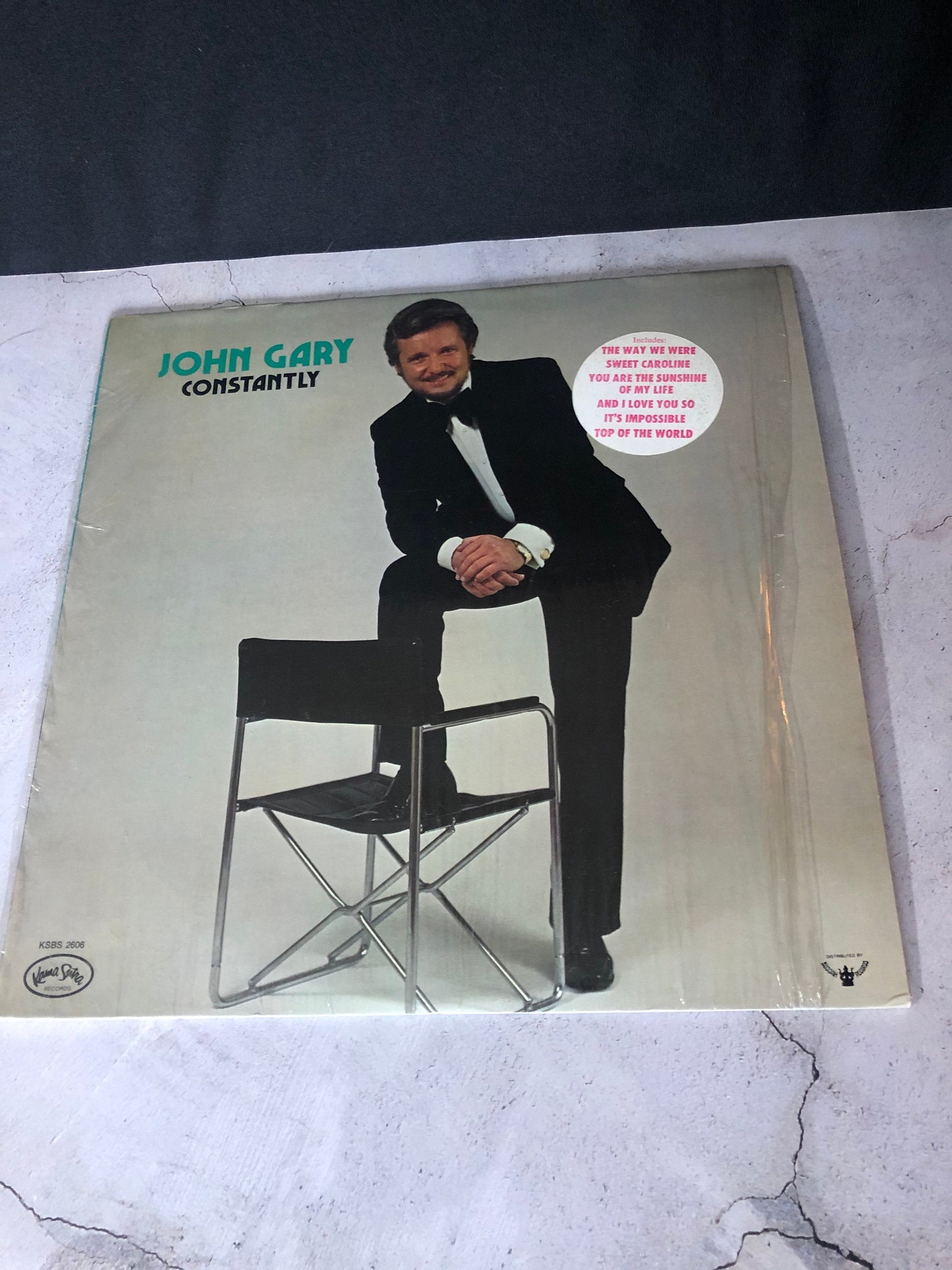 1975 Kama Sutra John Gary Constantly Vinyl LP Record Album Vinyl
