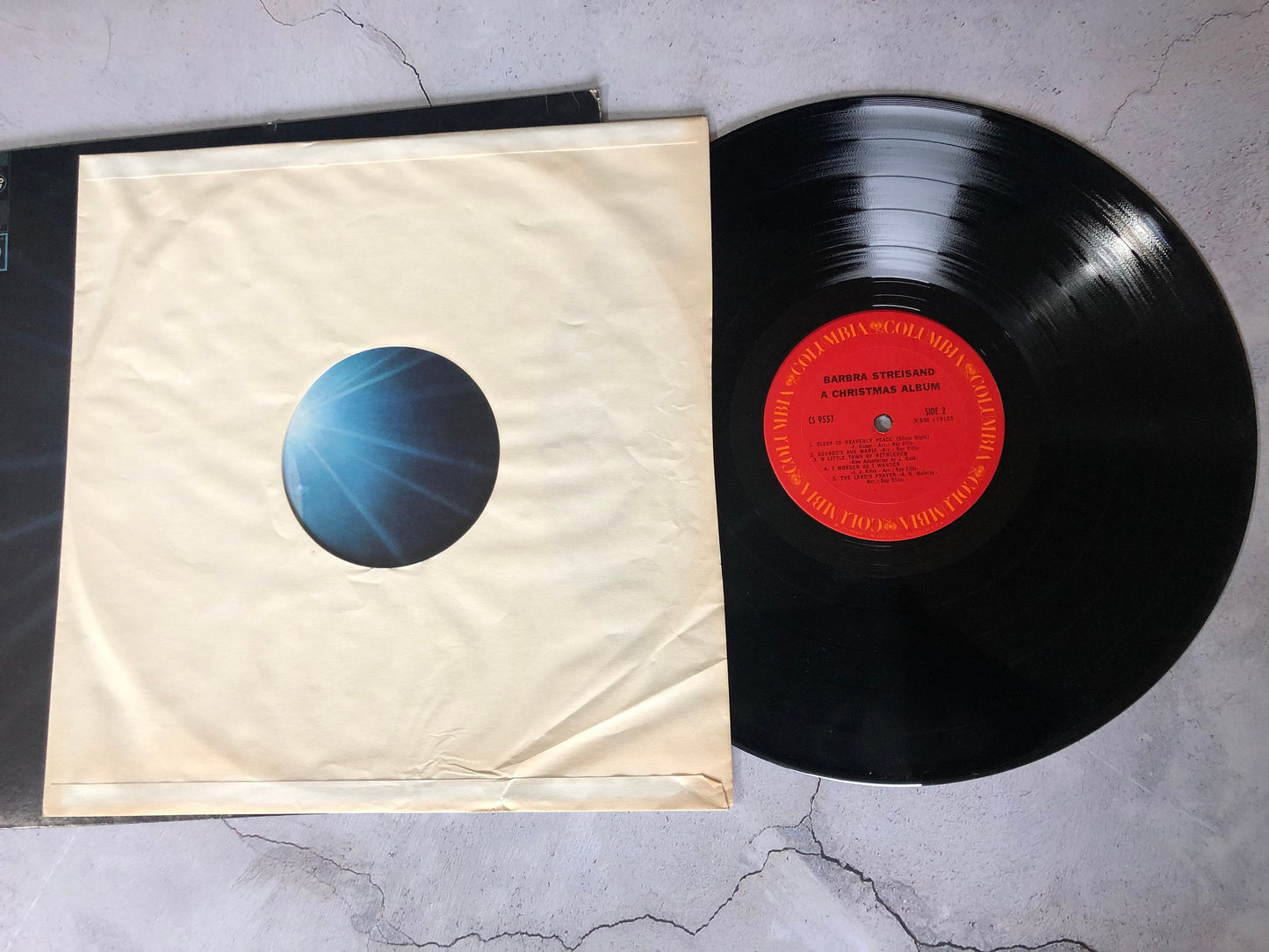 1967 Columbia Records Barbra Streisand A Christmas Album Vinyl Record Album Vinyl