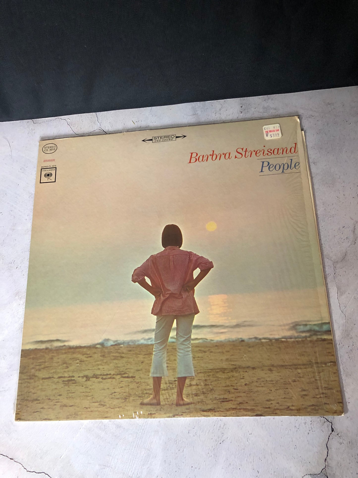1977 Columbia Records Barbra Streisand People Vinyl Record Album Vinyl