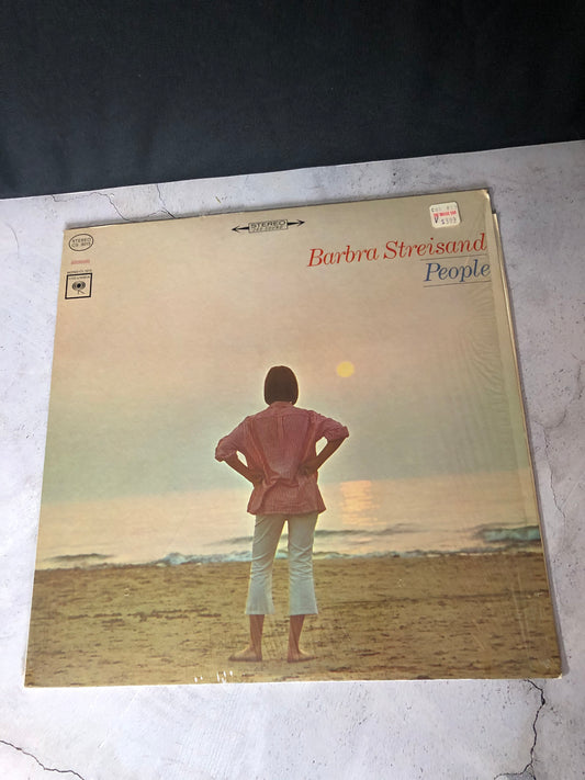 1977 Columbia Records Barbra Streisand People Vinyl Record Album Vinyl
