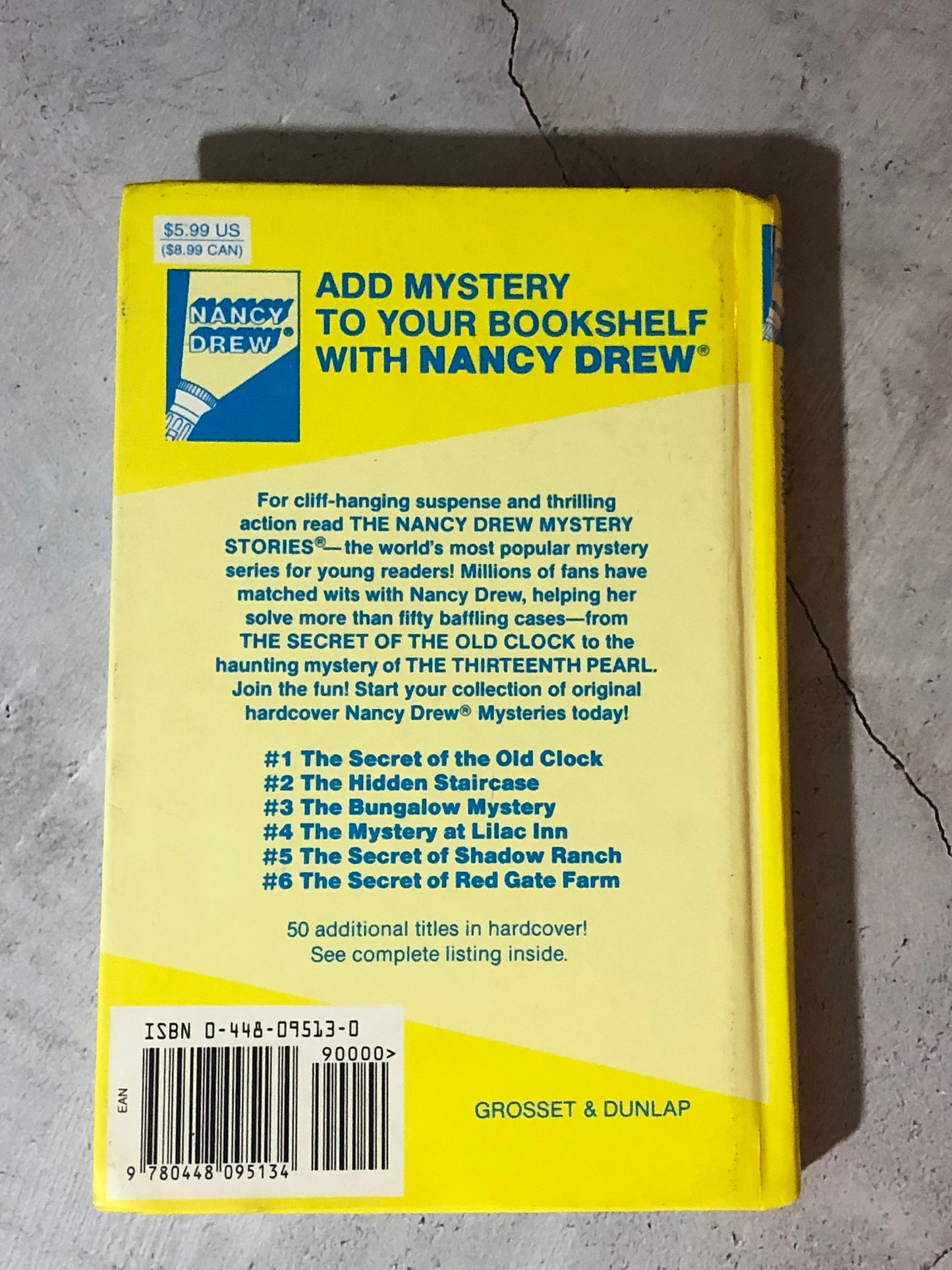 1998 Nancy Drew The Mystery Of The Ivory Charm By Carolyn Keene