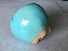 Load image into Gallery viewer, Large Glazed Terracotta/Clay (earthenware) Apple Sculpture
