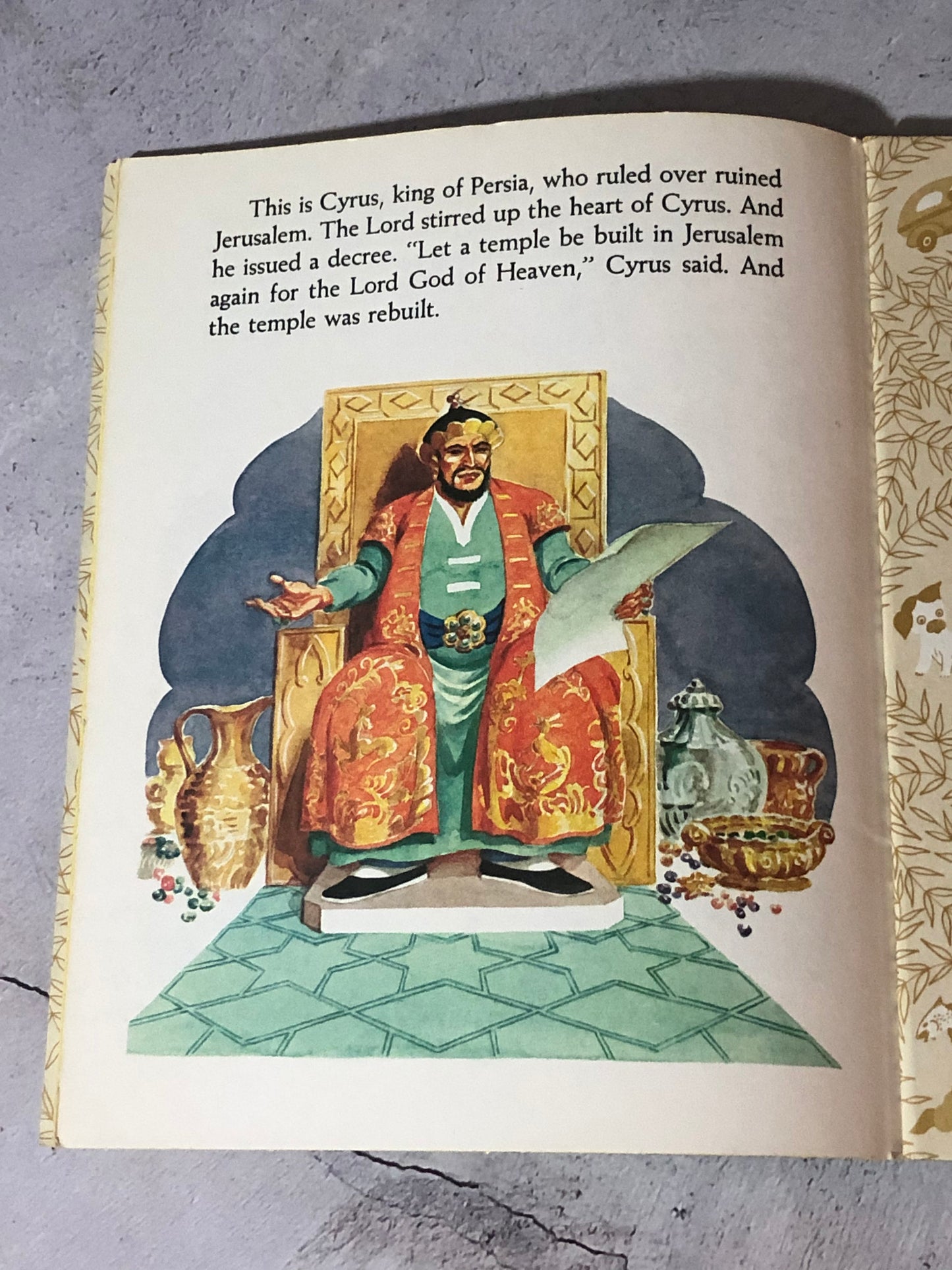 Bible Stories Of Boys And Girls A Little Golden Book Ninth Printing 1980 406-2