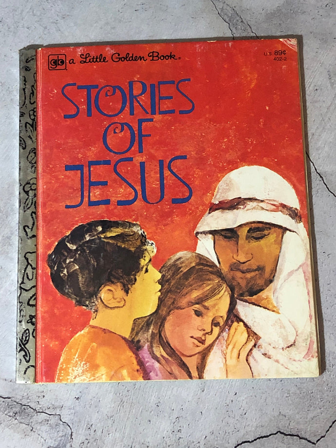 Stories Of Jesus A Little Golden Book Ninth Printing 1980