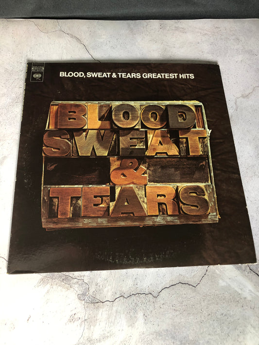 1972 Columbia Blood, Sweat & Tears Greatest Hits LP Record Album Vinyl