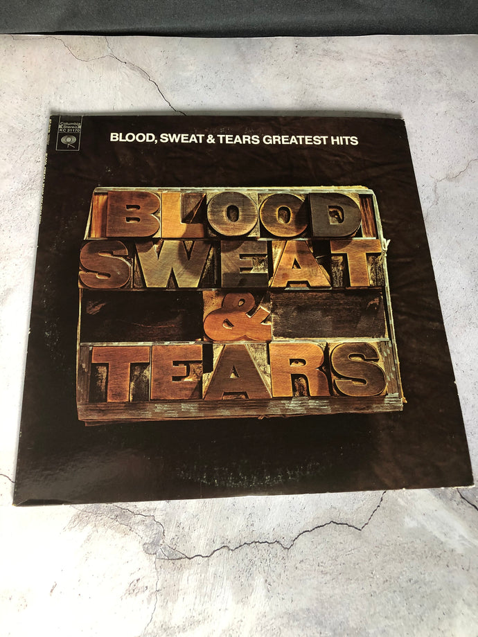 1972 Columbia Blood, Sweat & Tears Greatest Hits LP Record Album Vinyl