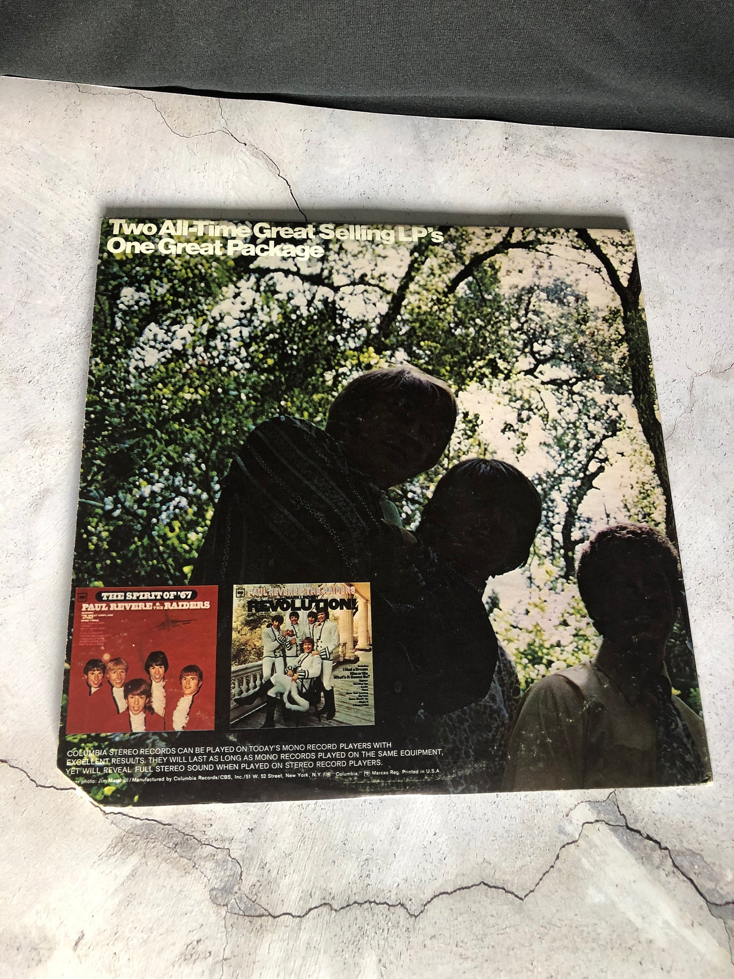 1969 Columbia Paul Revere & The Raiders Featuring Mark Lindsay - Two all-Time Great Selling LP's/One Great Package LP Record Album Vinyl