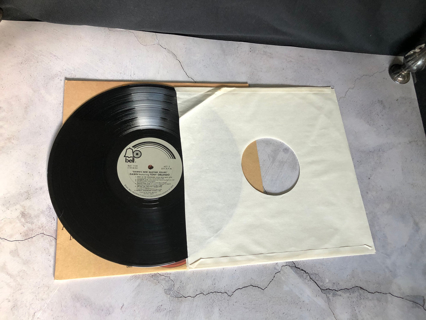 1974 Bell Dawn's New Ragtime Follies Featuring Tony Orlando LP Record Album Vinyl