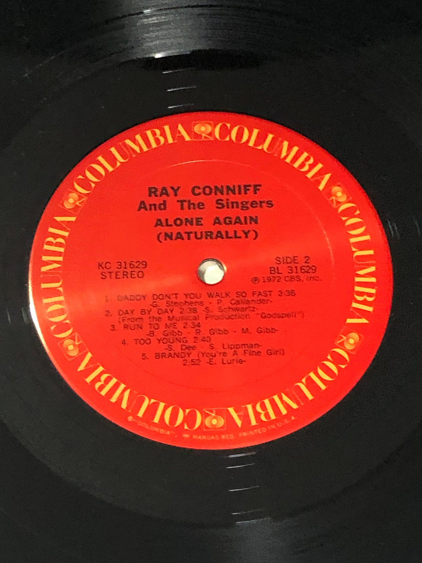 1972 Columbia Ray Conniff And The Singers Alone Again Naturally LP Record Album Vinyl