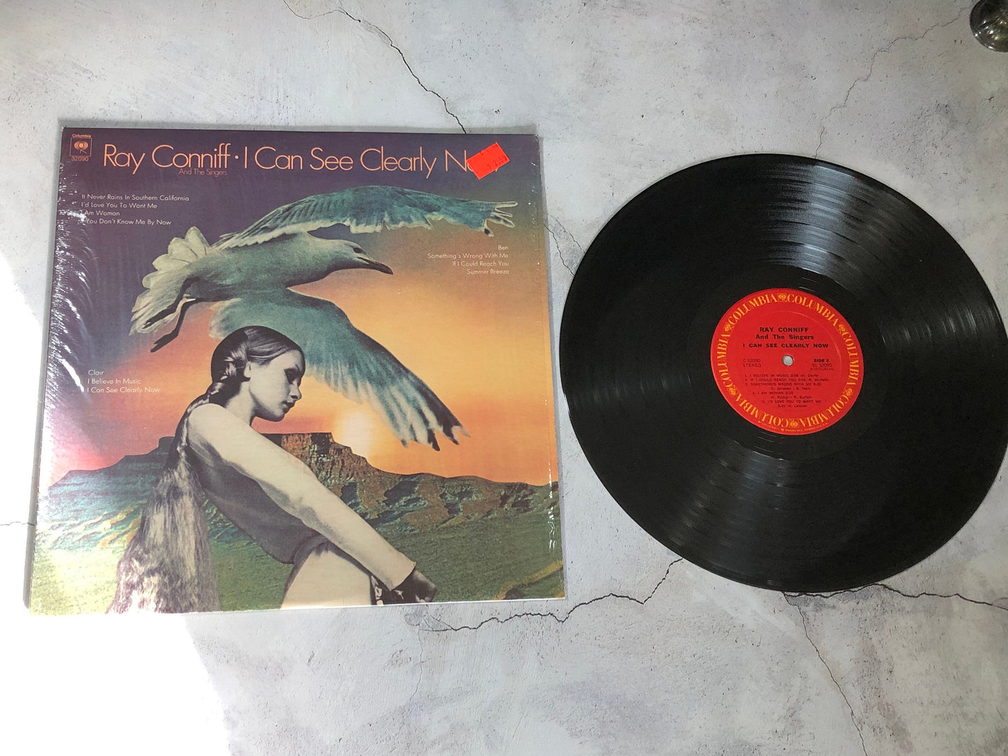 1973 Columbia Ray Conniff. I Can See Clearly Now Vinyl LP Record Album Vinyl