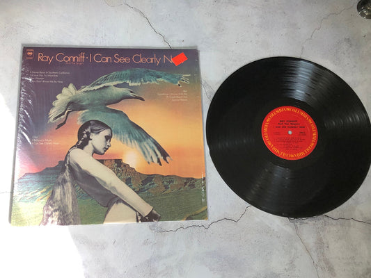 1973 Columbia Ray Conniff. I Can See Clearly Now Vinyl LP Record Album Vinyl
