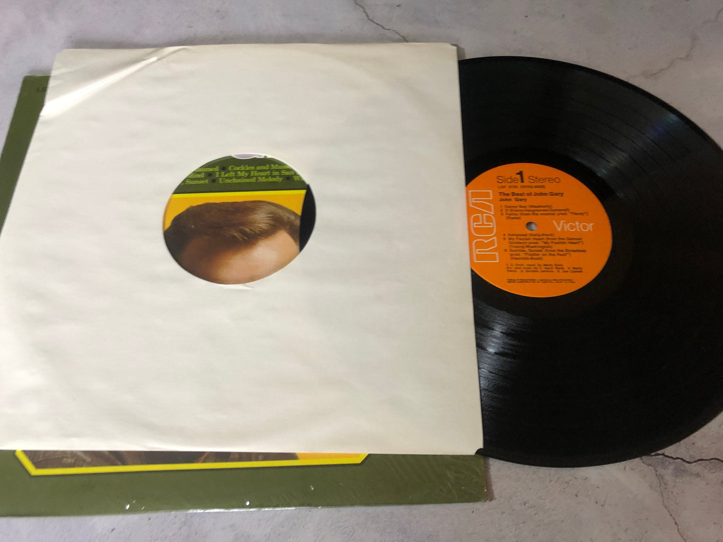 1967 RCA Victor Dyngroove Recording John Gary The Best Of John Gary LP Record Album Vinyl