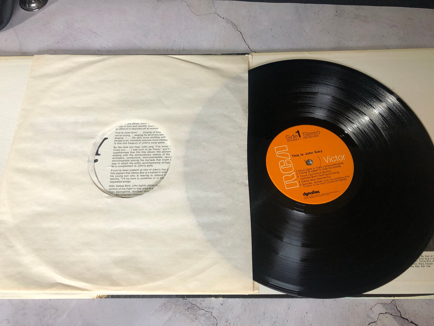 1971 RCA Victor John Gary This Is John Gary LP Record Album Vinyl